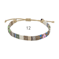 Miniatyrbilde 3 av 3: 3-delt ankelarmbånd Justerbart ankelarmbånd Unisex Strand 10+11+12