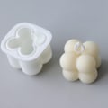 Miniatyrbillede 1 af 4: 2-pak DIY Lys Silikone Håndlavet Form Hvid