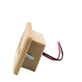 Miniatyrbillede 2 af 2: Bil stik dobbelt USB oplader, til 12V stik bil installation beige