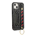 Miniatyrbillede 2 af 5: Håndledsrem Pung Læder Telefon Cover Til iPhone 14
