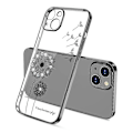 Pikkukuva 1 / 4: iPhone 14 Plus -puhelimen sähköpinnoitettu timanttivoikukka TPU-puhelinkotelo
