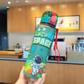 700ml Sugrörskopp Portabel Stor Kapacitet Tecknad Vattenkopp Vattenkopp Kvinnlig Manlig Student Och Kopp K5a9 Grön 700ml Green 700ml