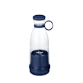 Miniatyrbillede 1 af 4: Genopladelig Bærbar Juicer Blender Flaske, Rustfrit Stål blue