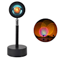 Miniatyrbillede 2 af 5: Solnedgangsprojektor LED Natlampe, 180 Graders Rotation Solnedgangslampe, Natlampe Projektor LED Lampe (Solnedgang)
