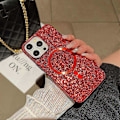 Pikkukuva 1 / 5: iPhone 13 Pro magneettikotelo TPU+PC Glitter Sparkling -galvanointi puhelinkuori