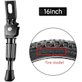 Miniatyrbilde 3 av 5: 16 tommers sykkel sidebrakett, aluminiumslegering sykkelbrakett