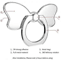 Miniatyrbild 2 av 5: Fingerring Stabilitetshållare Baksida Ställbar Hopfällbar Handgrepp Knopp Loop Bilfäste Krok Stöd 360 för iPhone Samsung Galaxy Mobil Söta Tillbehör