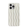 Miniatyrbillede 2 af 4: Til iPhone 14 Pro Max Lakering 3D Vandbølge Tekstur Telefon Cover