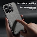 Miniatyrbillede 5 af 5: Magnetisk læder bagside telefoncover til iPhone 14