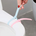 Miniatyrbillede 4 af 5: 2 stk. toilet sæde løfter, silikone materiale toilet sæde håndtag blue