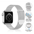 Miniatyrbilde 2 av 5: Magnetisk dobbeltbånds metallreim for Apple Watch - Starlight starlight