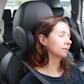 Pikkukuva 3 / 4: Kolmiakselinen säädettävä autotarvike, auton niskatuki red