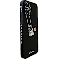 Miniatyrbild 1 av 5: för iPhone 16 Pro Max Sött Skal, Cool Tecknad Gungande Astronaut Planet Måne Design Stilfull TPU Stötfångare Stötsäker Anti-Slip Skyddande Mode Skal