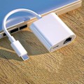Miniatyrbilde 5 av 5: TYPE-C til RJ45 Ethernet adapterkabel og PD type-c/lightning