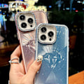 Pikkukuva 4 / 5: iPhone 16 Pro -kotelo IMD-timanttikuvio TPU+PC Iskunkestävä puhelinkuori