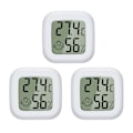 Miniatyrbild 1 av 3: Mini LCD Digital Inomhus Termometer Hygrometer -50℃~70℃ 10%~99% RH Lämplig