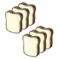 Miniatyrbillede 1 af 3: 6 stk. rengøringssvampe toastdesign opvaskeklud praktisk svamp