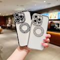 Pikkukuva 4 / 5: Sähköpinnoitettu timantti TPU-puhelinkotelo iPhone 15 Prolle