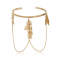 Miniatyrbillede 1 af 4: Boho Arm Armbånd Hul Blad Design Arm Smykker