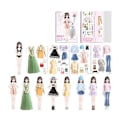 Miniatyrbillede 3 af 11: 2025 nyt magnetisk prinsesse udklædningslegetøj, kreative og fashionable udklædningsmetoder, lad børn fordybe sig i prinsesse udklædningsfesten