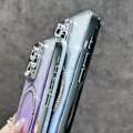 Miniatyrbillede 4 af 5: Magnetisk beskyttelsescover til iPhone 13 Pro, TPU+PC, glitter