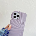 Miniatyrbilde 4 av 5: Seashell-formet telefondeksel til iPhone 14 Pro Max, blank overflate, mykt TPU-beskyttelsesdeksel