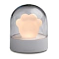 Miniatyrbillede 1 af 4: Katteklo Natlampe Soveværelse Sengelampe Atmosfære USB-opladning gray