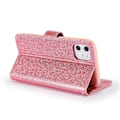 Miniatyrbild 4 av 4: Glitterpuder Kärlek Läder Telefonfodral för iPhone 11