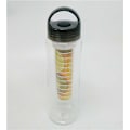 Miniatyrbilde 4 av 5: Fruktinfusjonsflaske Vannflaske i plast 700ml black