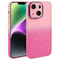 Pikkukuva 1 / 5: IPhone 14 Plus Gradient Starry silikonipuhelinkotelo linssikalvolla