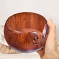 Pikkukuva 3 / 4: Puinen Lankakulhoteline 14cm-16cm
