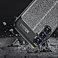 Miniatyrbild 4 av 5: För Samsung Galaxy S23 Fe 5g Litchi Textur Stötsäkert TPU Mobilskal
