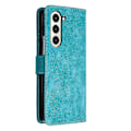 Miniatyrbillede 3 af 5: Til Samsung Galaxy Z Fold5 Linjemønster Hudfølelse Læder Telefon Cover