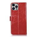 Miniatyrbillede 3 af 5: Til Iphone 14 Plus Crazy Horse Top Layer Ko Læder Telefon Cover