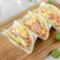 Miniatyrbillede 5 af 7: Kreativt pandekagestativ i rustfrit stål Taco Spring Roll Stativ