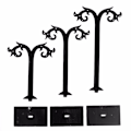 Miniatyrbilde 2 av 5: 3 stk. Akryl Øredobber Stativ Holder T-form Ørepropper Rack