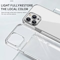 Pikkukuva 4 / 4: iPhone 13 Pro iPAKY Läpinäkyvä Iskunkestävä TPU + PC Suojakotelo