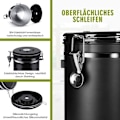 Miniatyrbillede 4 af 5: Kaffedåser, forseglede kaffebeholdere, rustfrit stål black