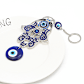 Miniatyrbillede 5 af 5: Ondre Øje Vindklokke Zink Legering Glas Rhinestone Væghængende