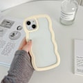 Miniatyrbillede 2 af 3: Passer til iPhone 16 mobiltelefon cover transparent skal airbag anti-fald to-i-en Apple 16pro beskyttelsescover iPhone16 plus Lyseblå