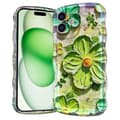 Magnetiskt skal för iPhone 16 Vågkant Glitter TPU Baksida