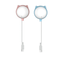 Miniatyrbilde 2 av 3: Kunstig intelligens stemmestyrt liten nattlampe pink