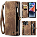 Miniatyrbillede 1 af 4: Til iPhone 14 CaseMe 008 Aftagelig Multifunktionel Læder Telefon Cover