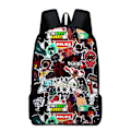 Miniatyrbild 1 av 4: Doors Roblox Figur Tecknad Skolväska Flickor Pojkar Ryggsäck D D