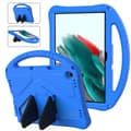 Samsung Galaxy Tab A9+ / A11+ EVA iskunkestävä kotelo pidikkeellä, sininen Blå