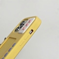 Miniatyrbild 4 av 5: 3D Tecknat Mobilskal för iPhone 14, Roligt Retro TV-format Mjukt Skyddsskal för Tjejer Kvinnor (Gul, iPhone 14)