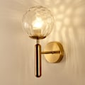 Miniatyrbillede 2 af 5: Moderne Væglampe i Guld Midt-århundrede Industrielt Mat Design
