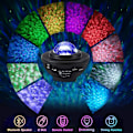 Pikkukuva 2 / 5: LED-projektori, tähtitaivasvalo, aaltoefektikaiutin Bluetoothilla