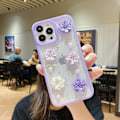 Miniatyrbild 1 av 5: 3D Rosett Epoxy TPU Skal för iPhone 13 Pro Max