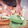 Miniatyrbild 6 av 7: 2-i-1 Degformare för Dumplings, Raviolitillverkare, Manuell Dumplingpress, Skinnförpackning, Degskinnstillverkare, Dumplingformar
